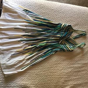 Calvin Klein original cotton paint drip dress.